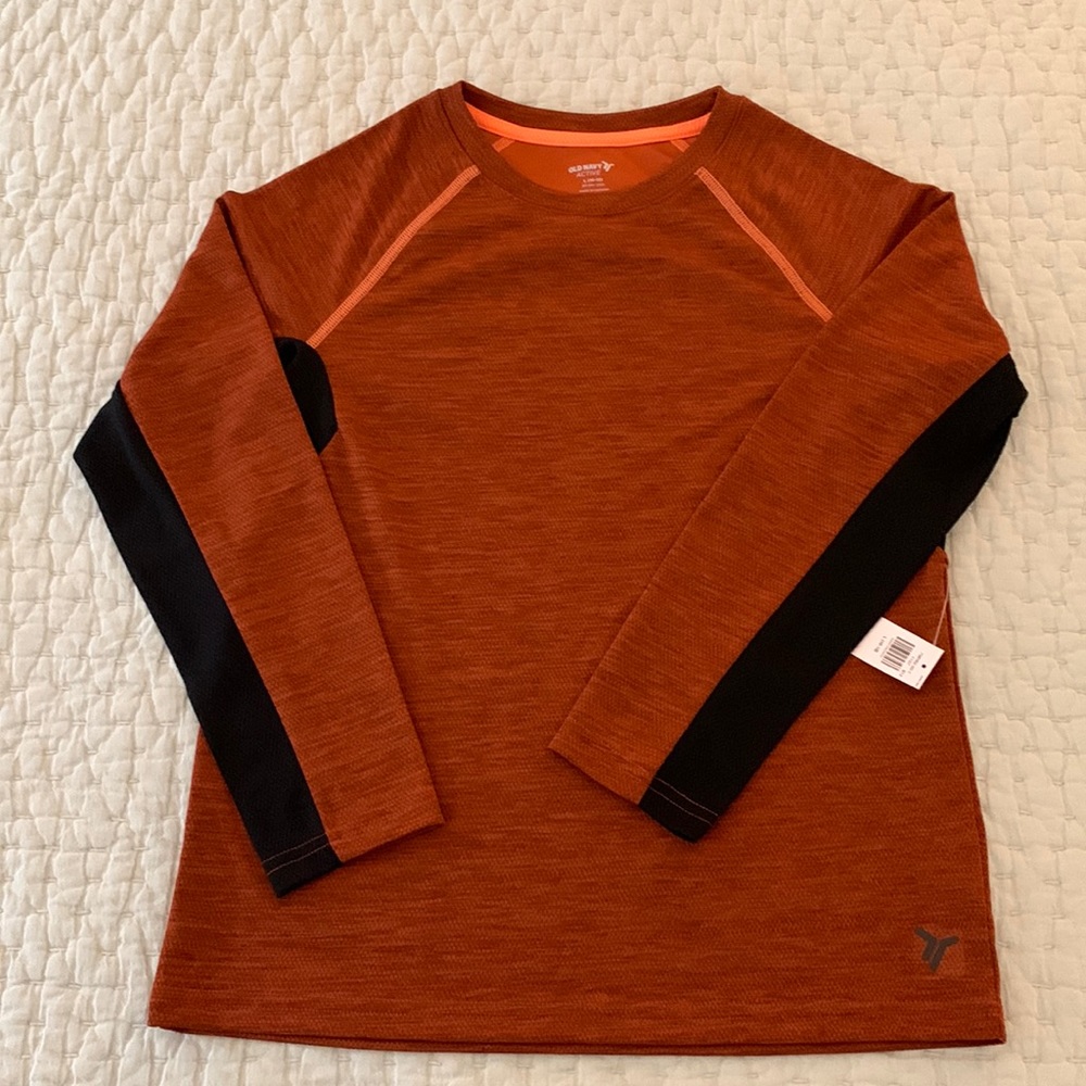 Old Navy Active Long Sleeve Shirt - L (10-12) NWT